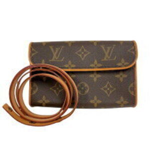 Louis Vuitton Pochette Florentine brown monogrammed leather shoulder bag